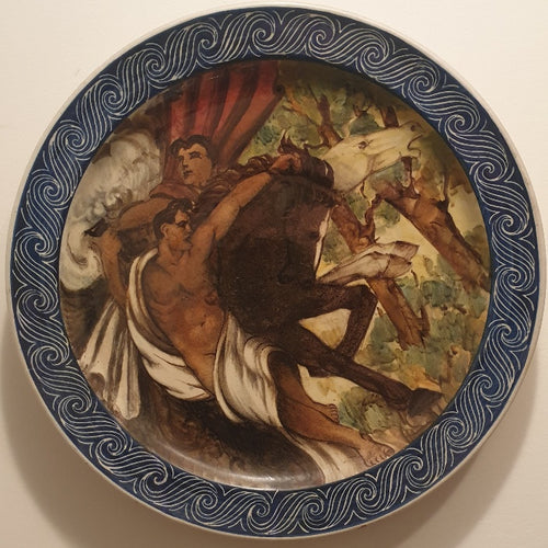 Coppia di Piatti Società Luca della Robbia, 1925