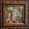 Piastrella Alfredo Santarelli con Madonna e Bambino
