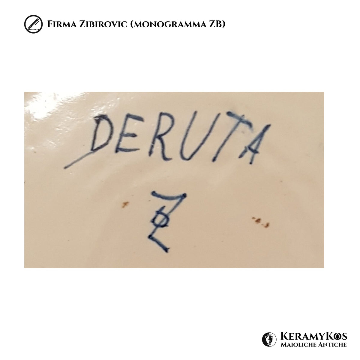 Tondino in policromo con la raffigurazione di San Francesco autore Zibirovic Ø 16,5 cm 